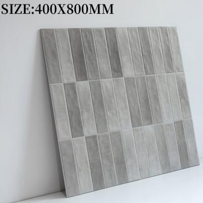Gạch Giả Thẻ 40x80cm Thanh Mix Màu MF48Y02C - Gạch ốp lát nhà vệ sinh - Gạch trang trí - Gạch ốp tường nghệ thuật