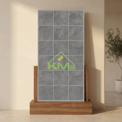 Gạch Novita HAHA4806 Grey 40x80cm – Gạch Trang Trí Sàn Tường
